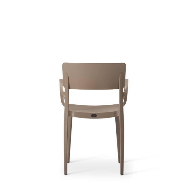 Vivo All Weather Bistro Stacking Armchair